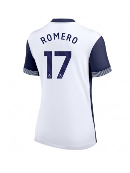 Ženski Nogometna dresi replika Tottenham Hotspur Cristian Romero #17 Domači 2024-25 Kratek rokav